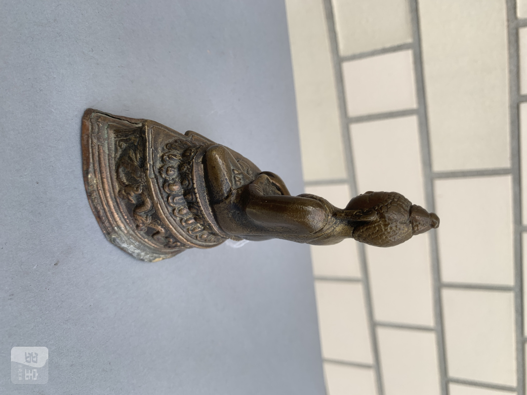 A BRONZE FIGURE OF AKSHOBHYA - 图7